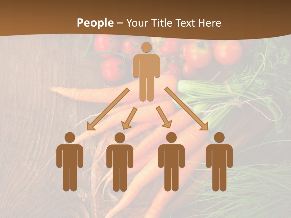 Natural Knife Ripe PowerPoint Template