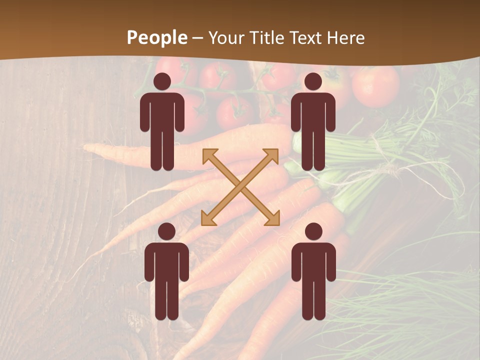 Natural Knife Ripe PowerPoint Template