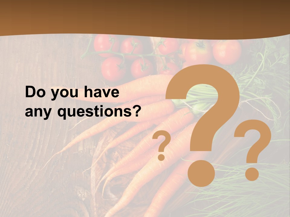 Natural Knife Ripe PowerPoint Template