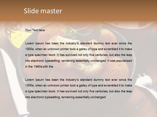 Bread Snack Pastry PowerPoint Template