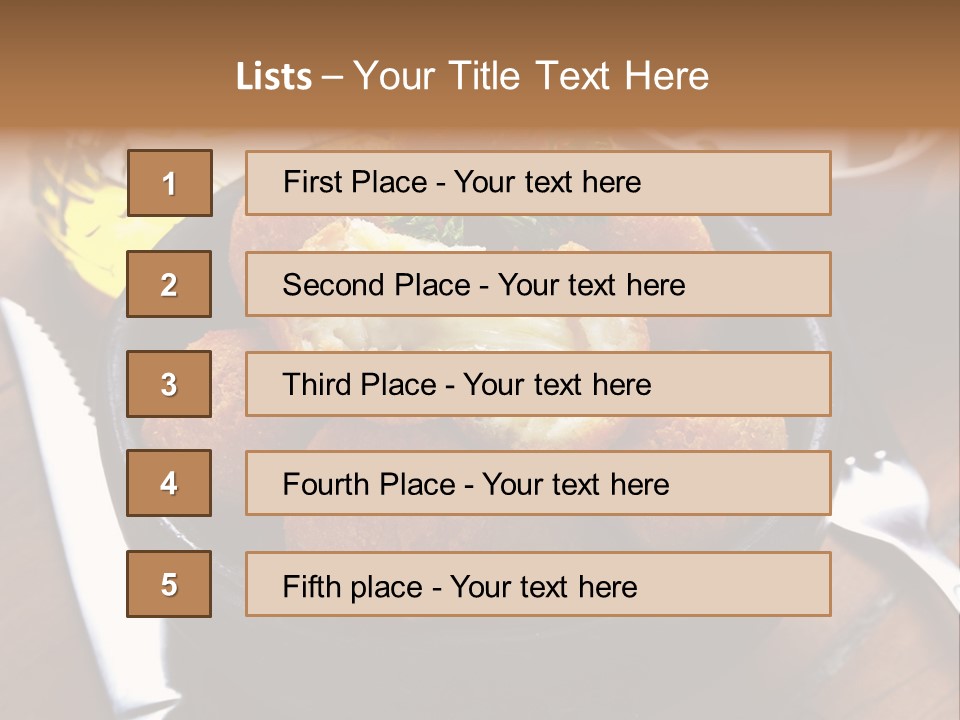 Bread Snack Pastry PowerPoint Template