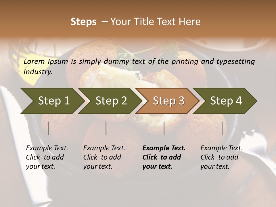 Bread Snack Pastry PowerPoint Template