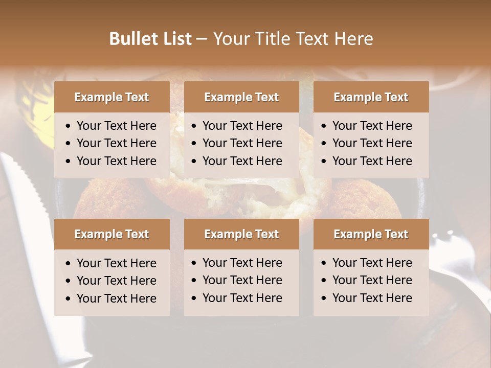 Bread Snack Pastry PowerPoint Template