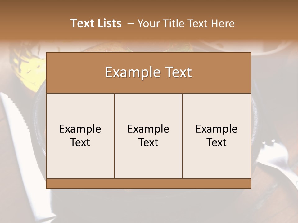 Bread Snack Pastry PowerPoint Template