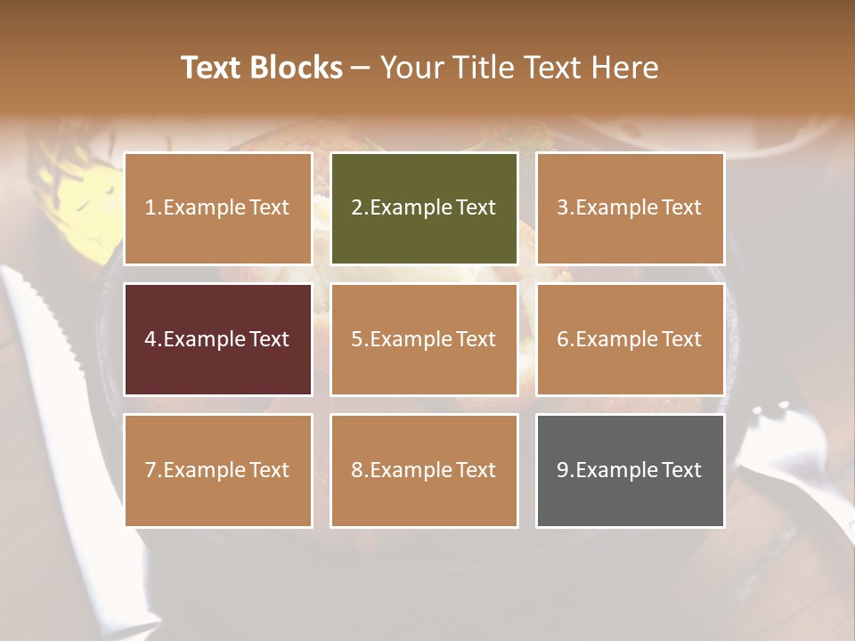 Bread Snack Pastry PowerPoint Template