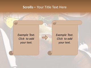 Bread Snack Pastry PowerPoint Template