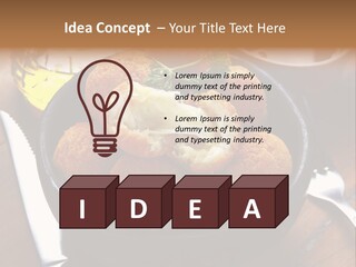 Bread Snack Pastry PowerPoint Template