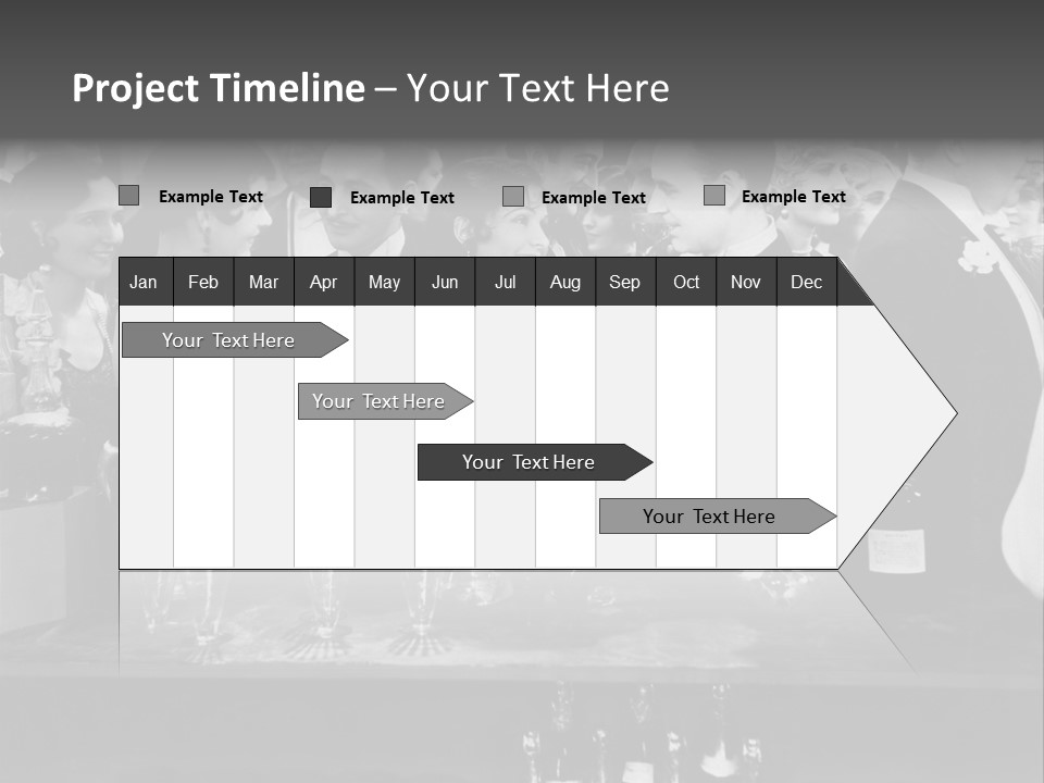 Upscale Affluent Adults PowerPoint Template