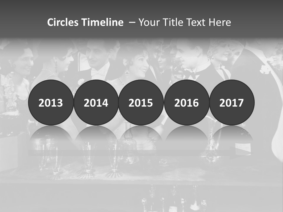 Upscale Affluent Adults PowerPoint Template