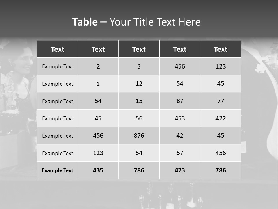 Upscale Affluent Adults PowerPoint Template