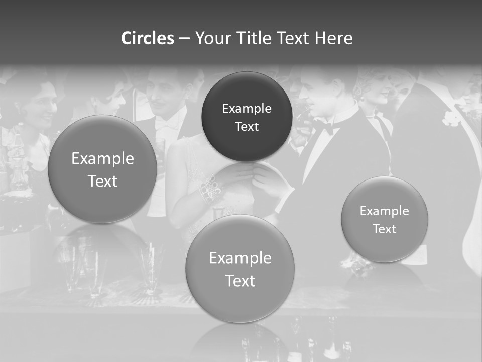 Upscale Affluent Adults PowerPoint Template