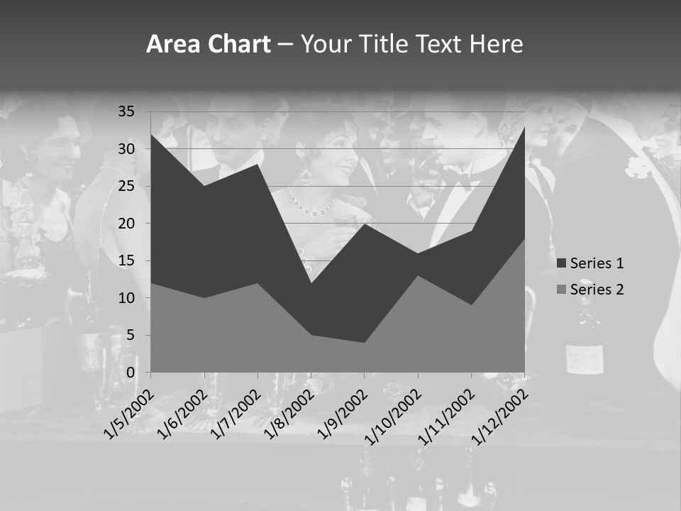 Upscale Affluent Adults PowerPoint Template
