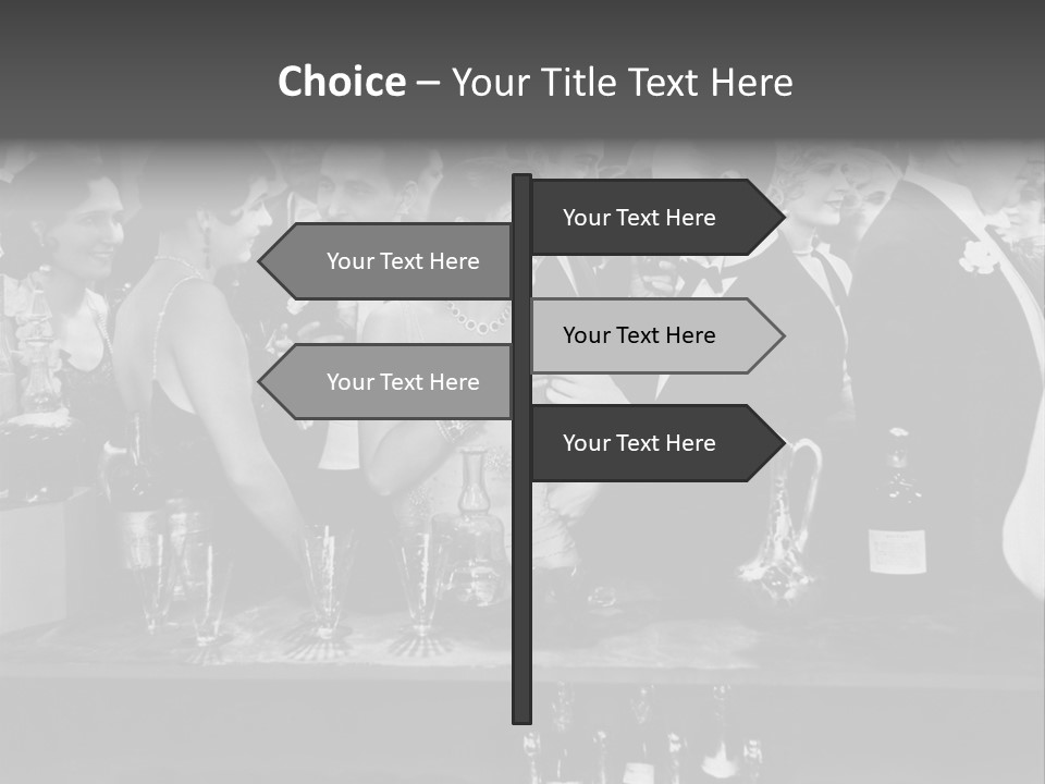 Upscale Affluent Adults PowerPoint Template