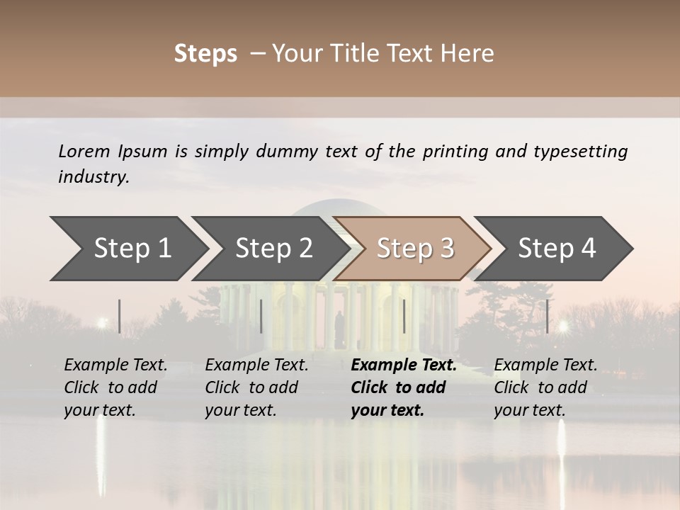 Politics Sun Historic PowerPoint Template
