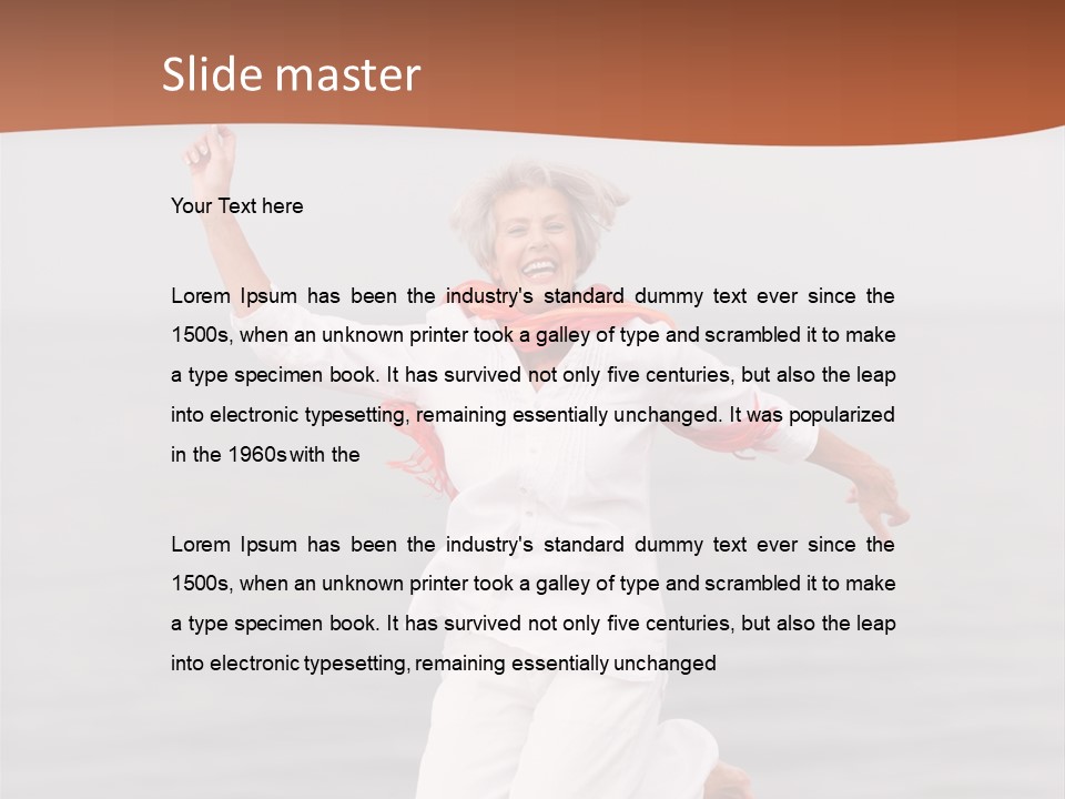 Ocean Old Vacation PowerPoint Template