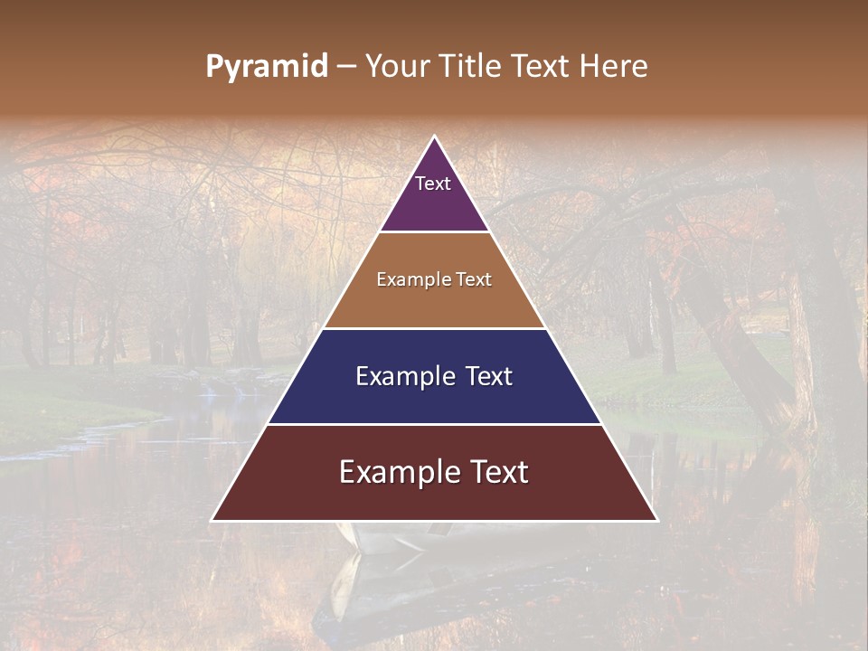 Mottled Beauty Romania PowerPoint Template