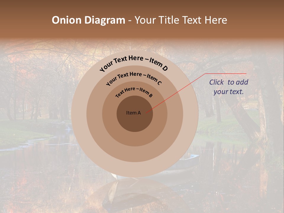 Mottled Beauty Romania PowerPoint Template