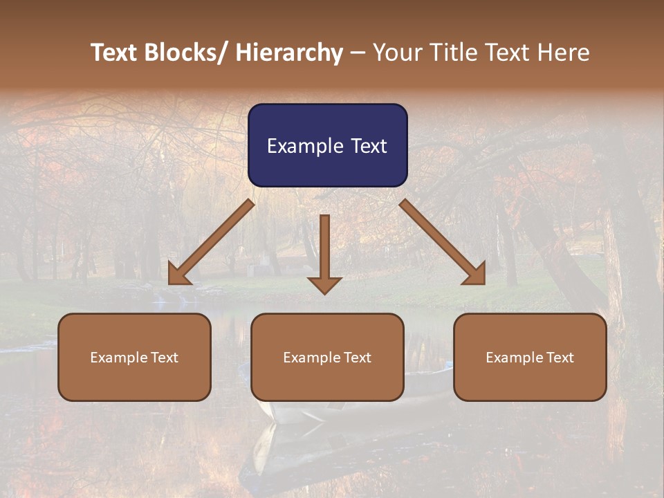 Mottled Beauty Romania PowerPoint Template