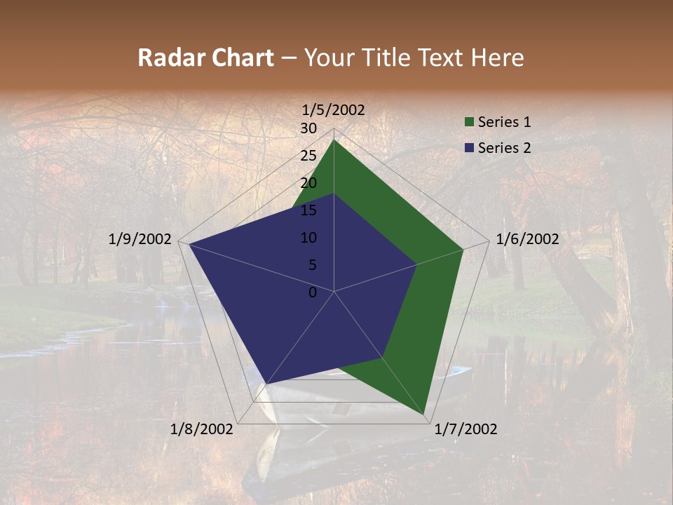 Mottled Beauty Romania PowerPoint Template