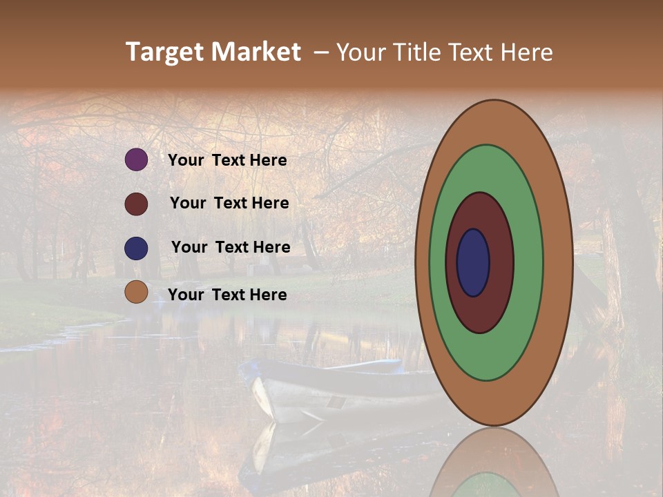 Mottled Beauty Romania PowerPoint Template