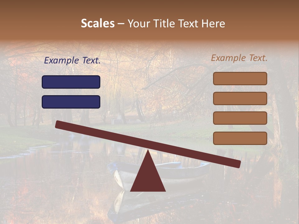 Mottled Beauty Romania PowerPoint Template