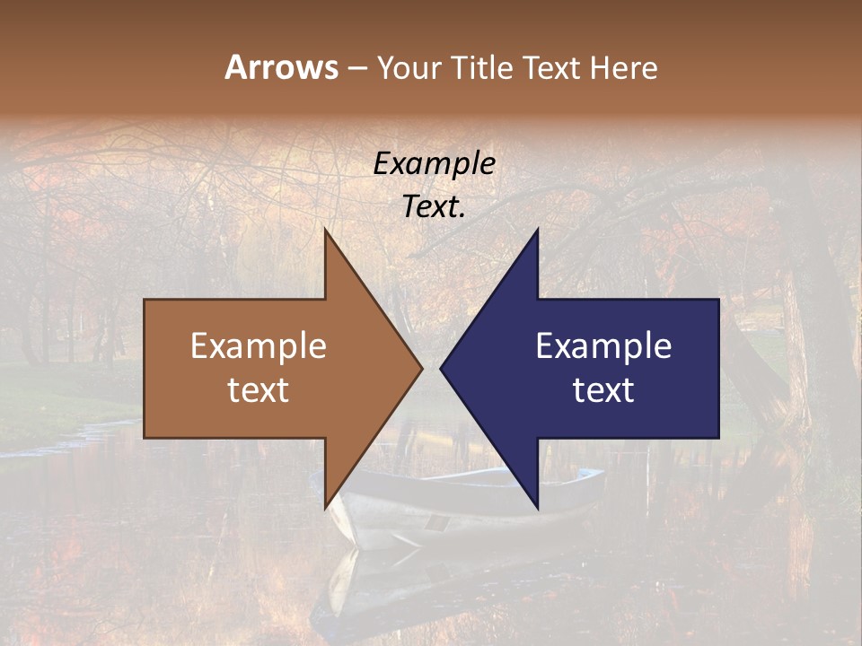 Mottled Beauty Romania PowerPoint Template