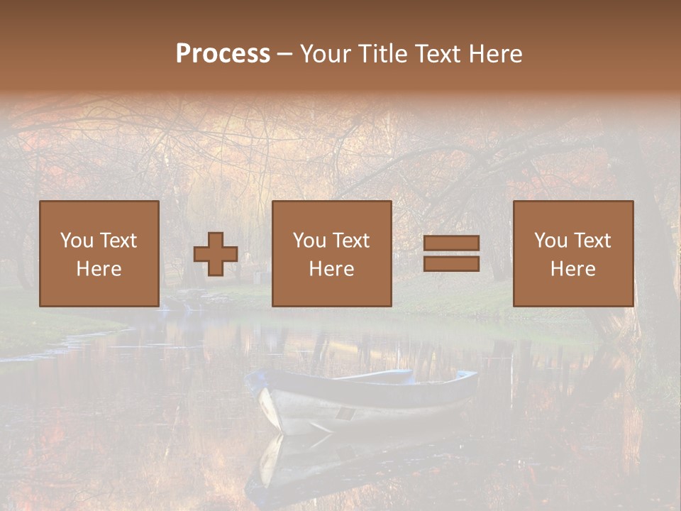 Mottled Beauty Romania PowerPoint Template