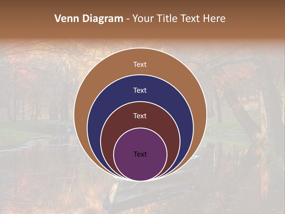 Mottled Beauty Romania PowerPoint Template