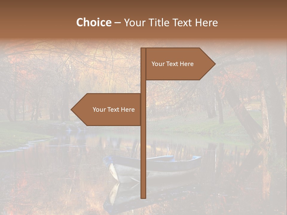 Mottled Beauty Romania PowerPoint Template