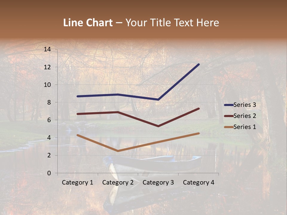 Mottled Beauty Romania PowerPoint Template