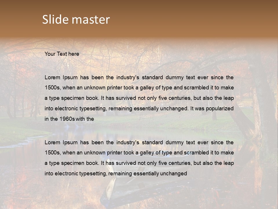 Avenue Purity Brightly PowerPoint Template