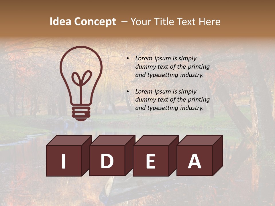 Avenue Purity Brightly PowerPoint Template