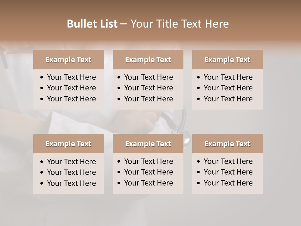 Diagnose Cardiologist Practitioner PowerPoint Template