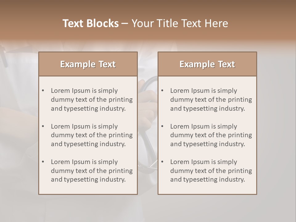 Diagnose Cardiologist Practitioner PowerPoint Template