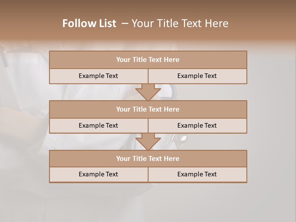 Diagnose Cardiologist Practitioner PowerPoint Template