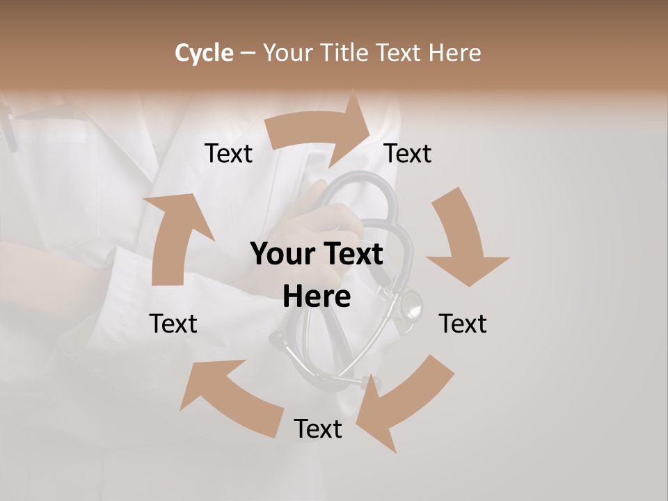 Diagnose Cardiologist Practitioner PowerPoint Template