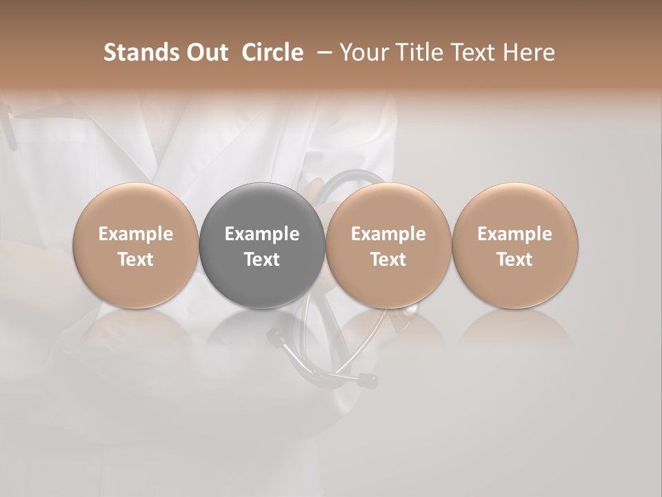 Diagnose Cardiologist Practitioner PowerPoint Template