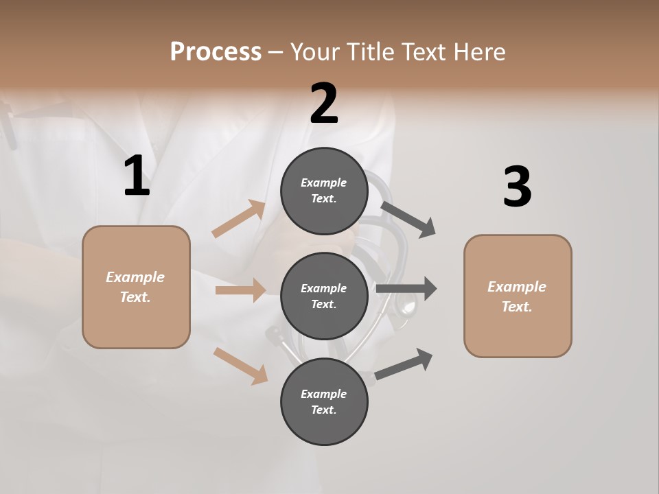 Diagnose Cardiologist Practitioner PowerPoint Template