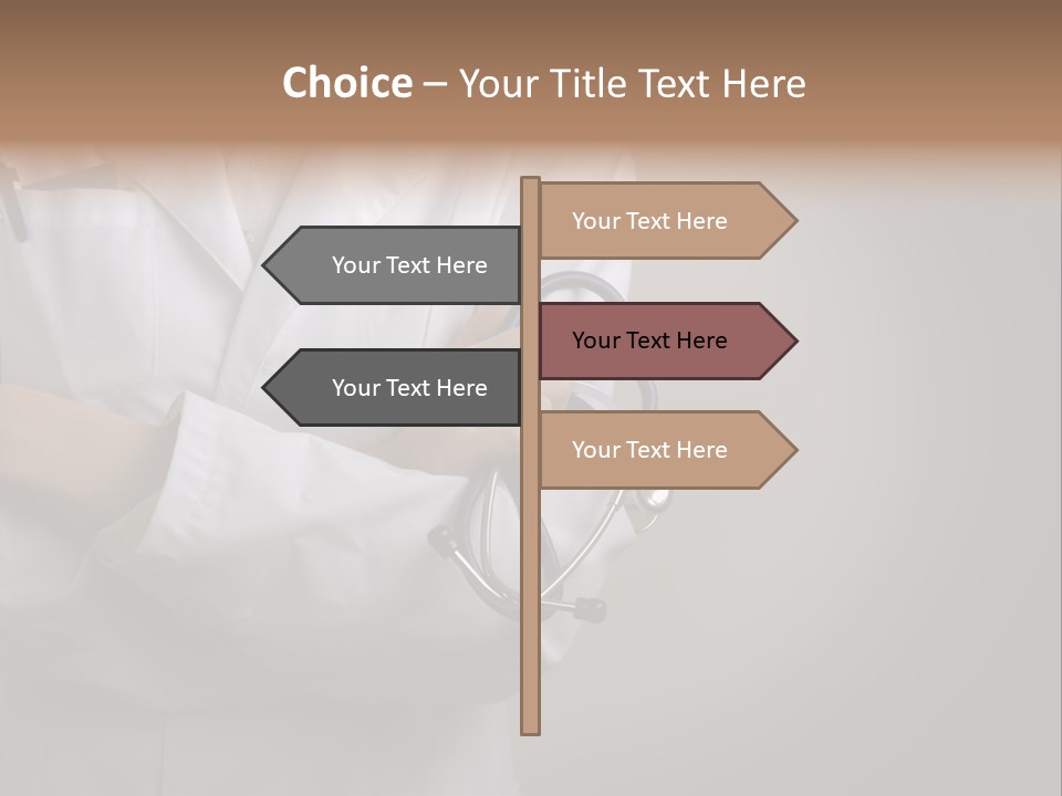 Diagnose Cardiologist Practitioner PowerPoint Template