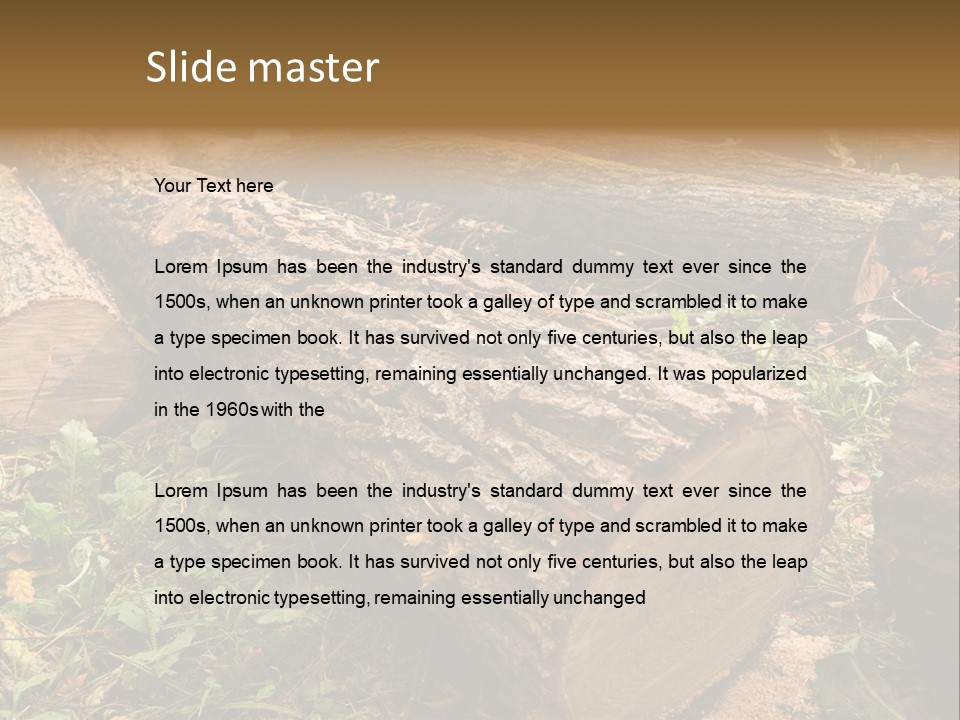 Sitting Businessmen Thinking PowerPoint Template