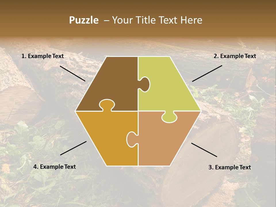 Sitting Businessmen Thinking PowerPoint Template