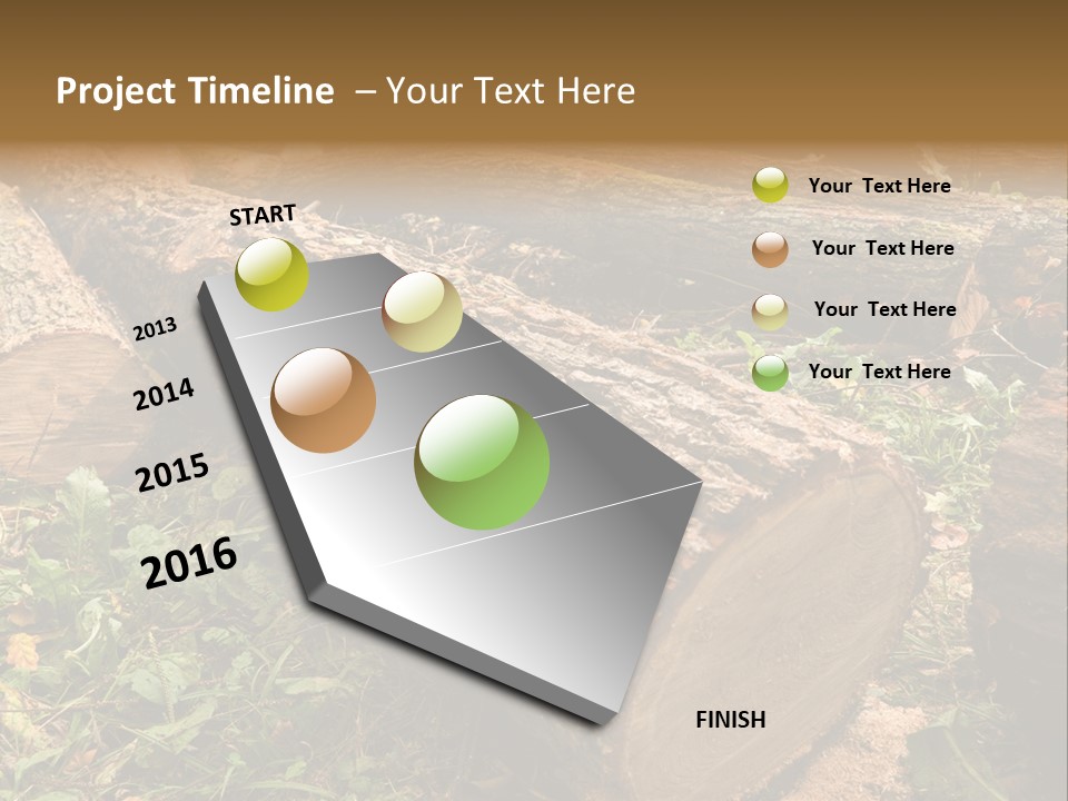 Sitting Businessmen Thinking PowerPoint Template