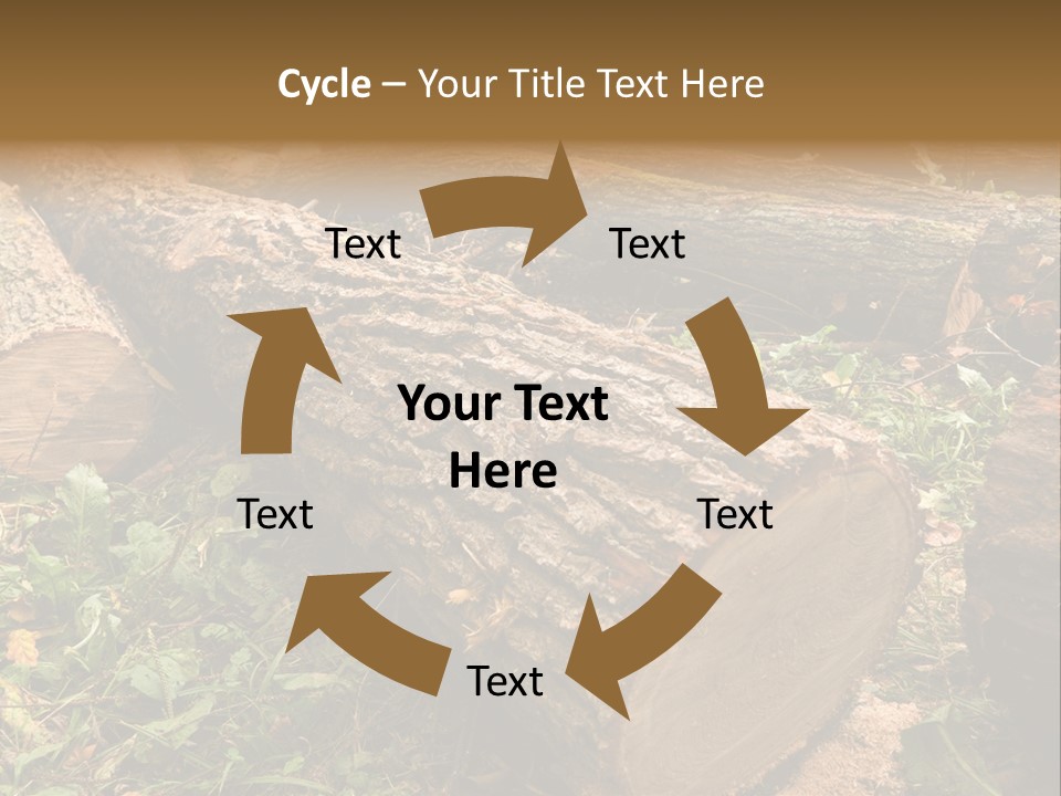 Sitting Businessmen Thinking PowerPoint Template