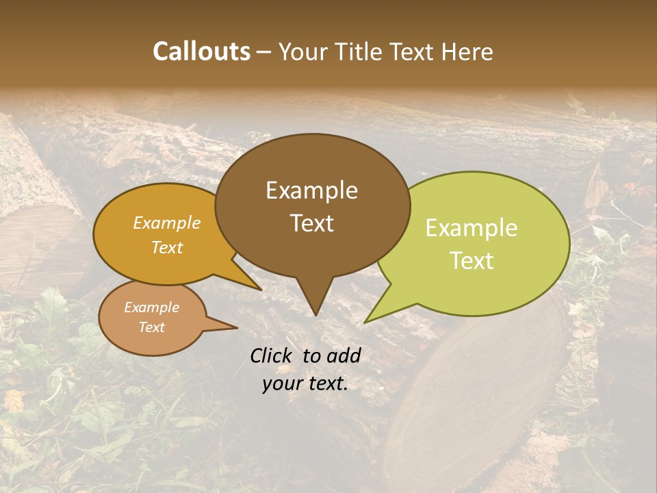 Sitting Businessmen Thinking PowerPoint Template