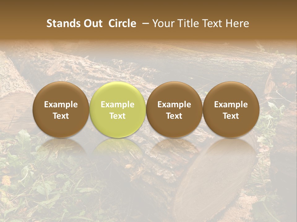 Sitting Businessmen Thinking PowerPoint Template