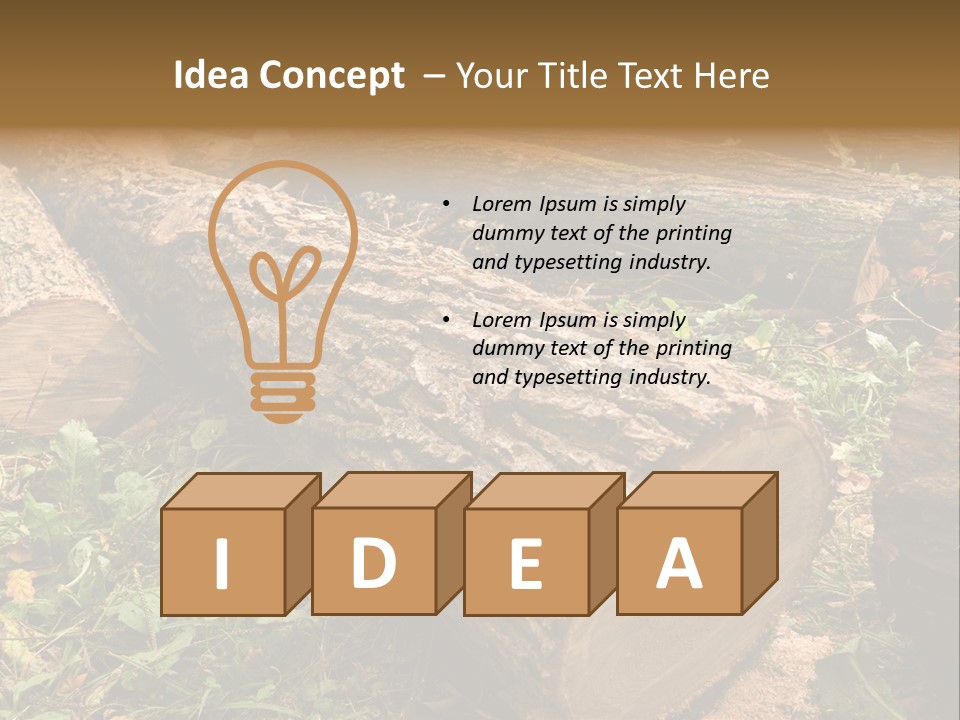 Sitting Businessmen Thinking PowerPoint Template