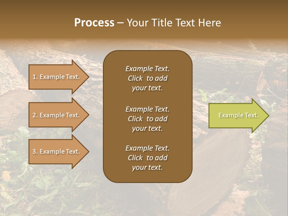 Sitting Businessmen Thinking PowerPoint Template