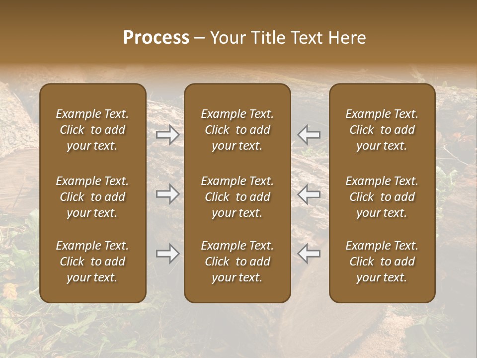 Sitting Businessmen Thinking PowerPoint Template