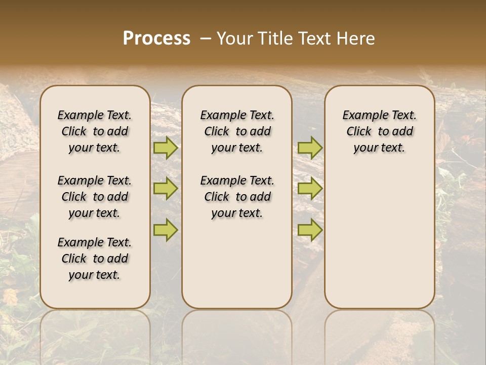 Sitting Businessmen Thinking PowerPoint Template