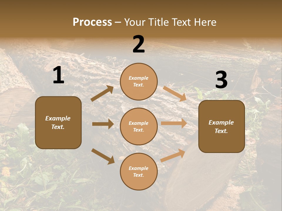 Sitting Businessmen Thinking PowerPoint Template